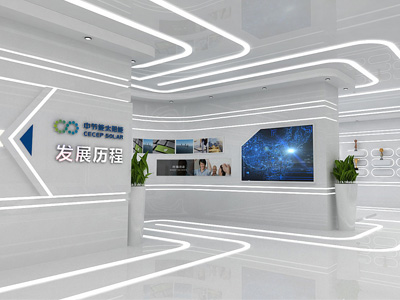 中節太陽能 展廳裝(zhuang)修(xiu)設計